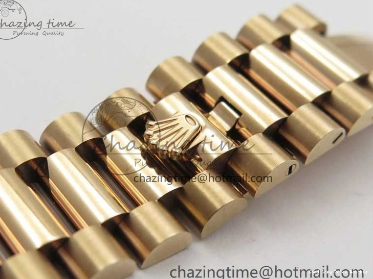 Good Copy Rolex Watches RG Popular RG Bracelet T on New 228239 BP Dial 2834 Markers Version 40mm RG Day-Date President Dial 904 A Crystal 0111